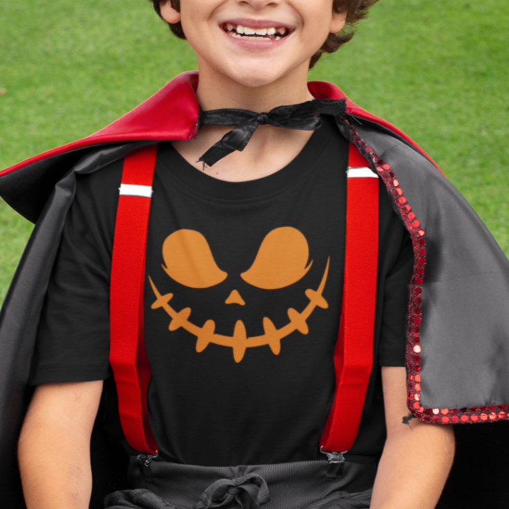 Scary Pumpkin - Kids T-shirt