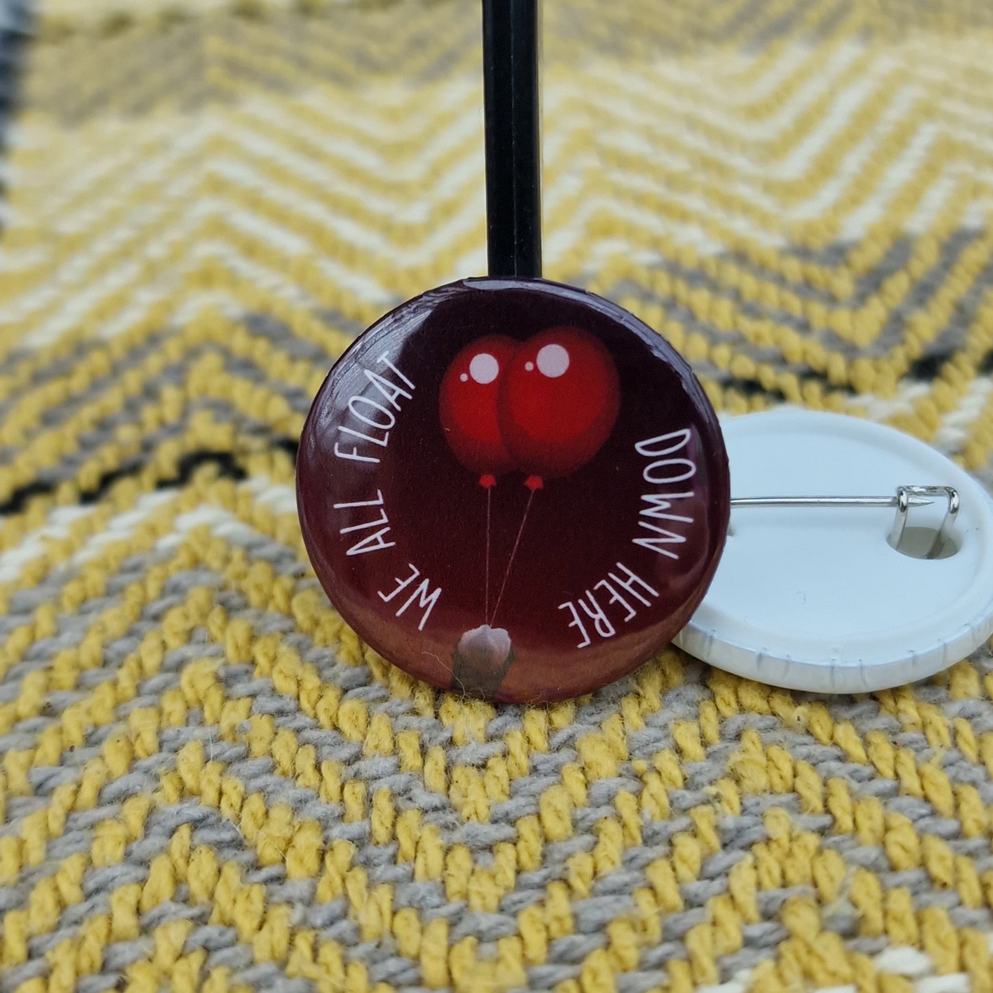 We All Float - Pin Badge