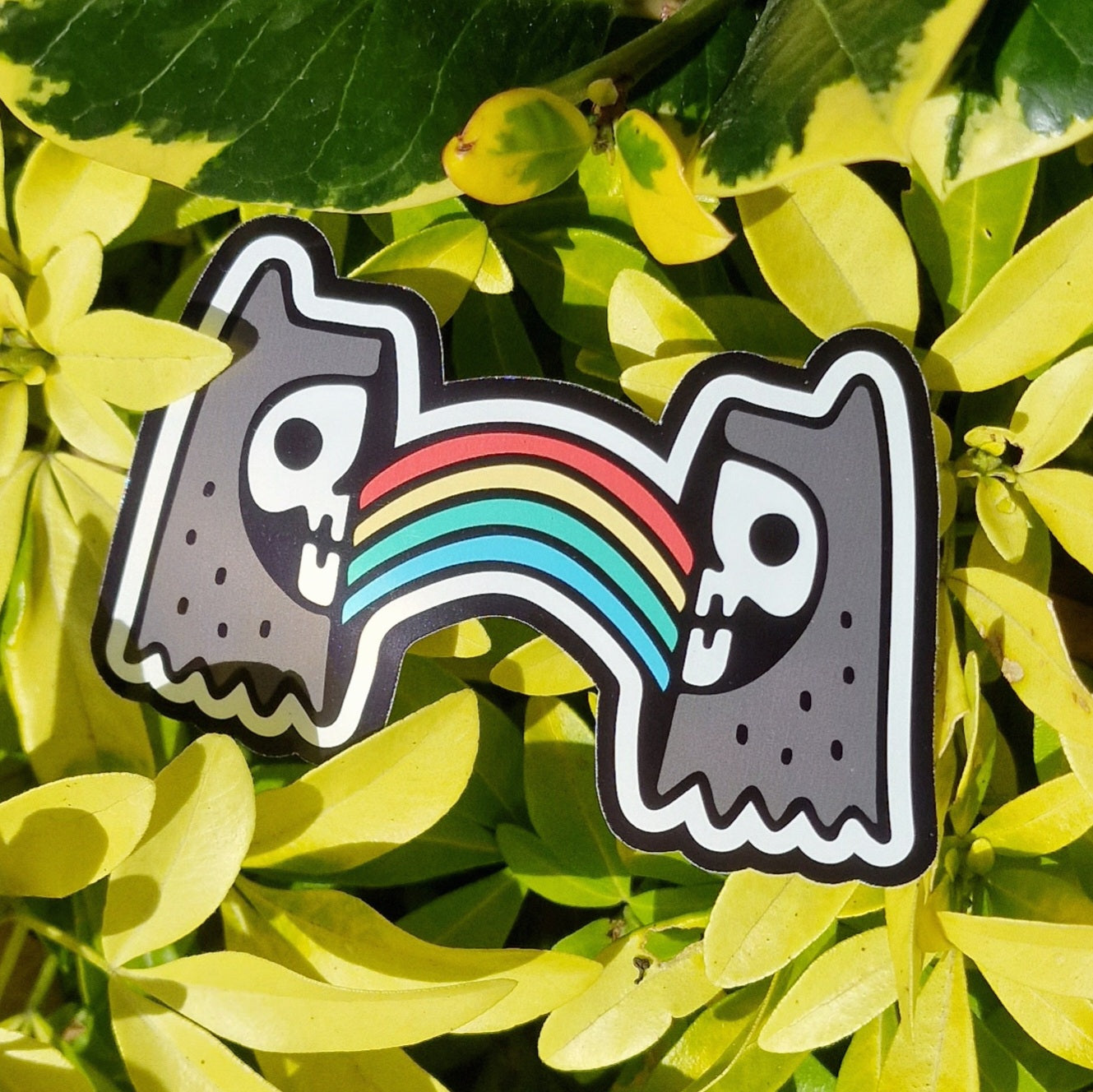 Rainbow of Death Vinyl Sticker