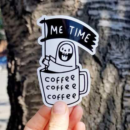 Me Time Vinyl Sticker