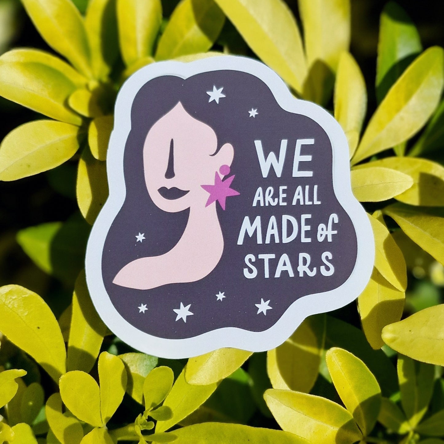 Made Of Stars Vinyl Sticker