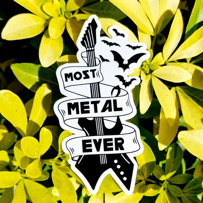 Most Metal Ever Vinyl Sticker