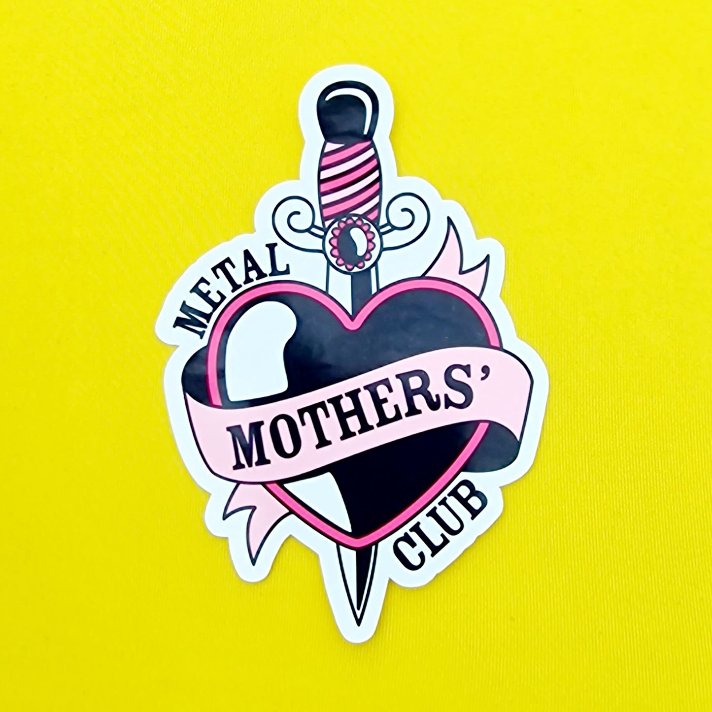 Metal Mothers Club Vinyl Sticker