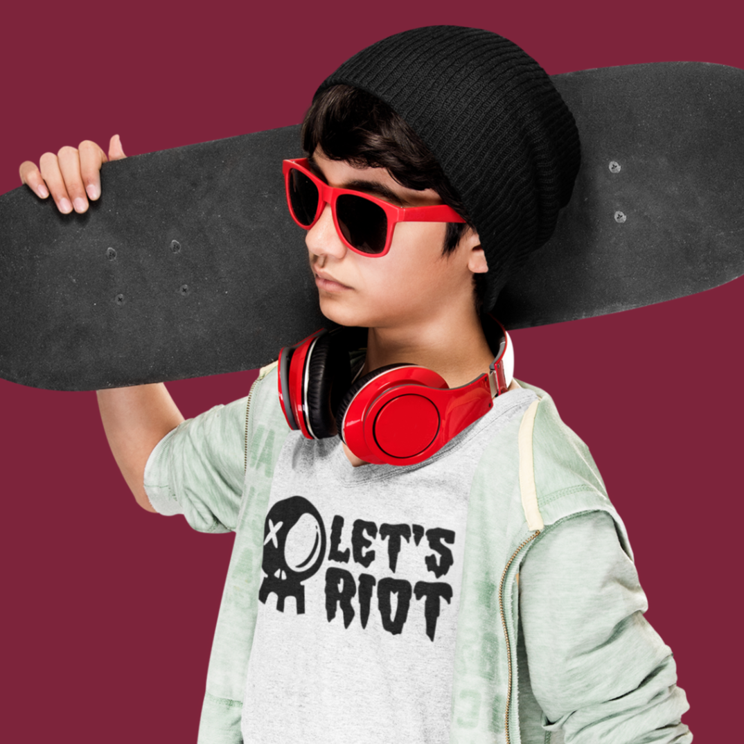 Let's Riot - Kids T-shirt