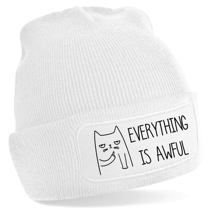 Everything Is Awful Beanie Hat