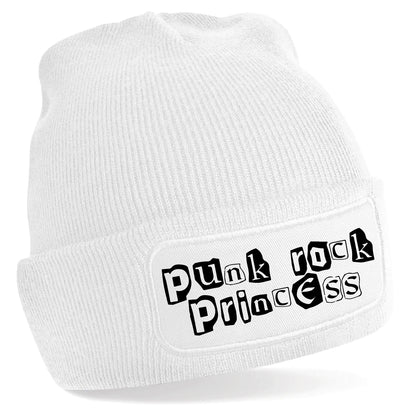 Punk Rock Princess Beanie Hat