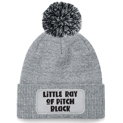 Little Ray Of Pitch Black Beanie Hat