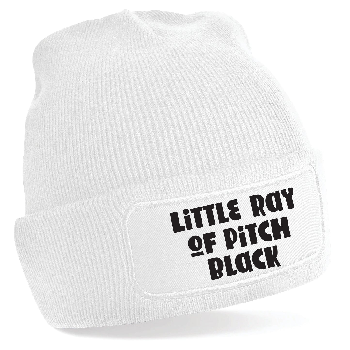 Little Ray Of Pitch Black Beanie Hat