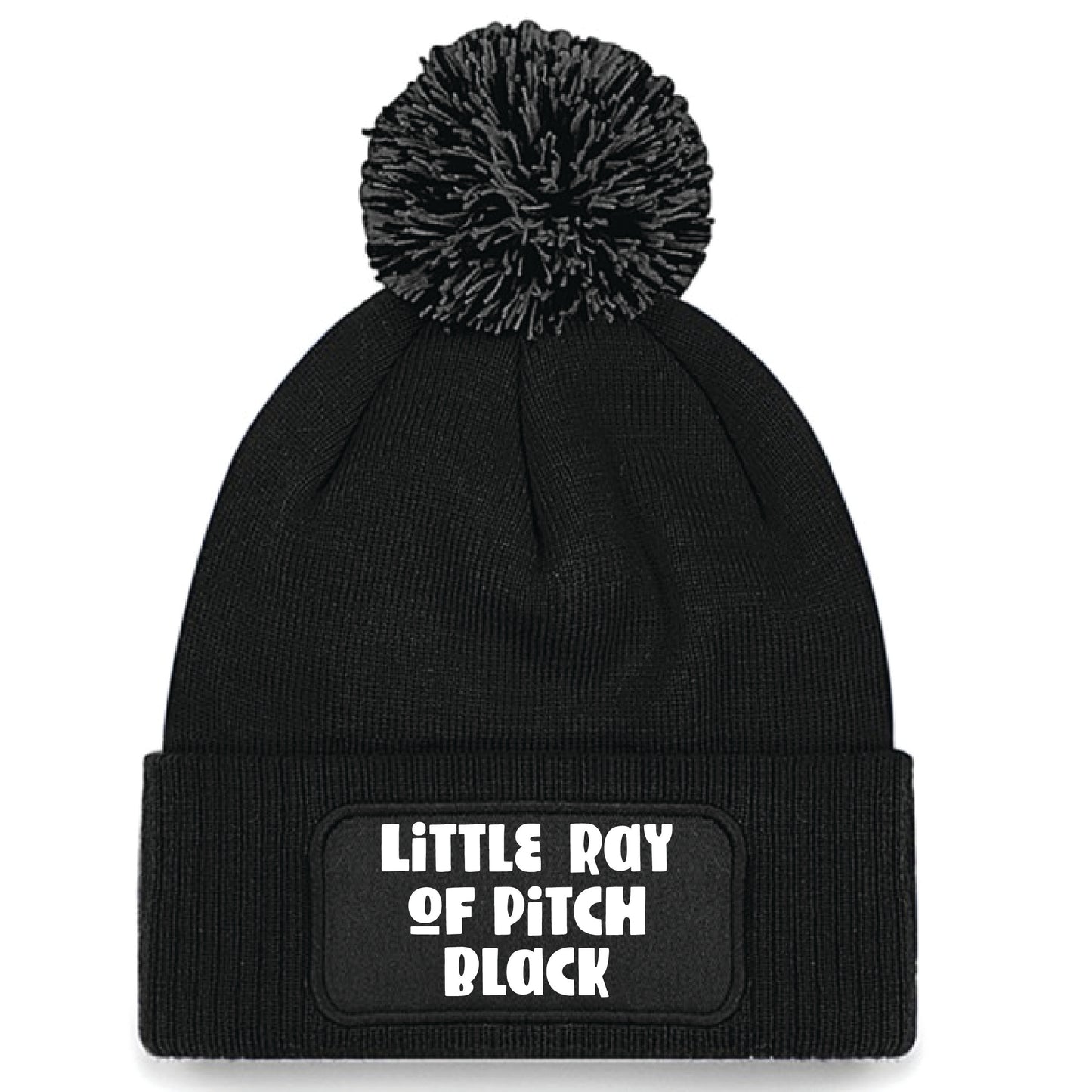 Little Ray Of Pitch Black Beanie Hat