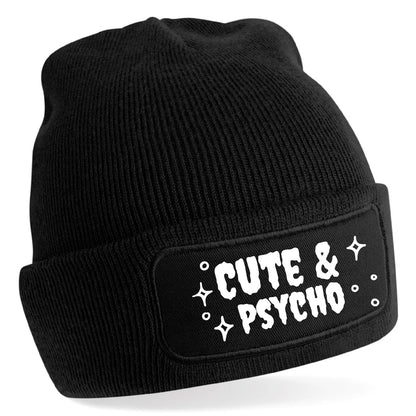 Cute & Psycho Beanie Hat