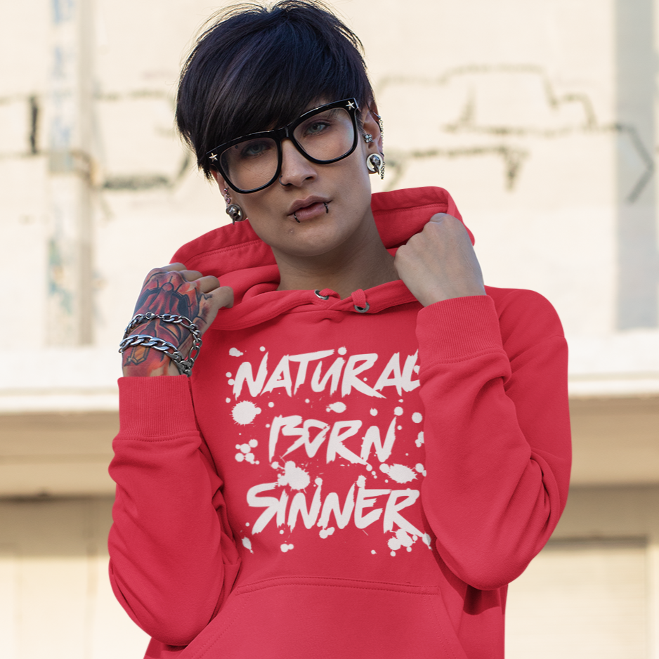 Natural Born Sinner Overhead Hoodie