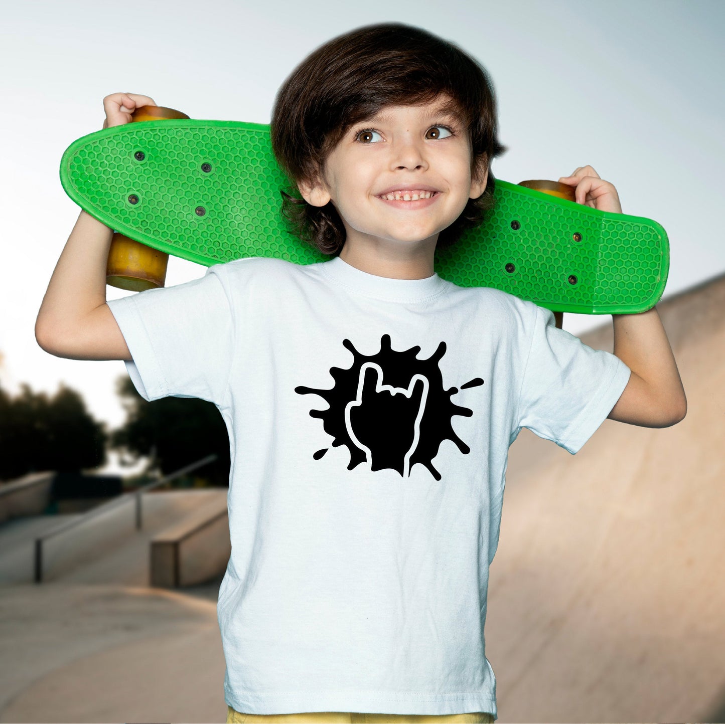 Rock Horn Splat - Kids T-shirt