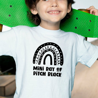 Mini Ray of Pitch Black -  Kids T-shirt