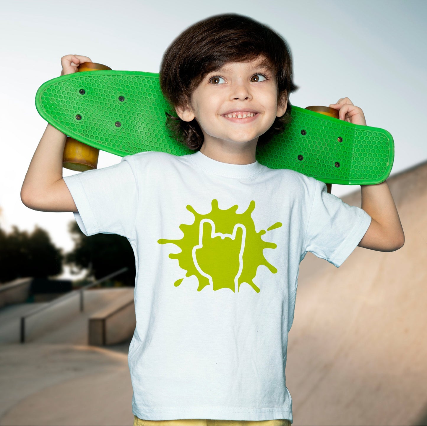 Rock Horn Splat - Kids T-shirt