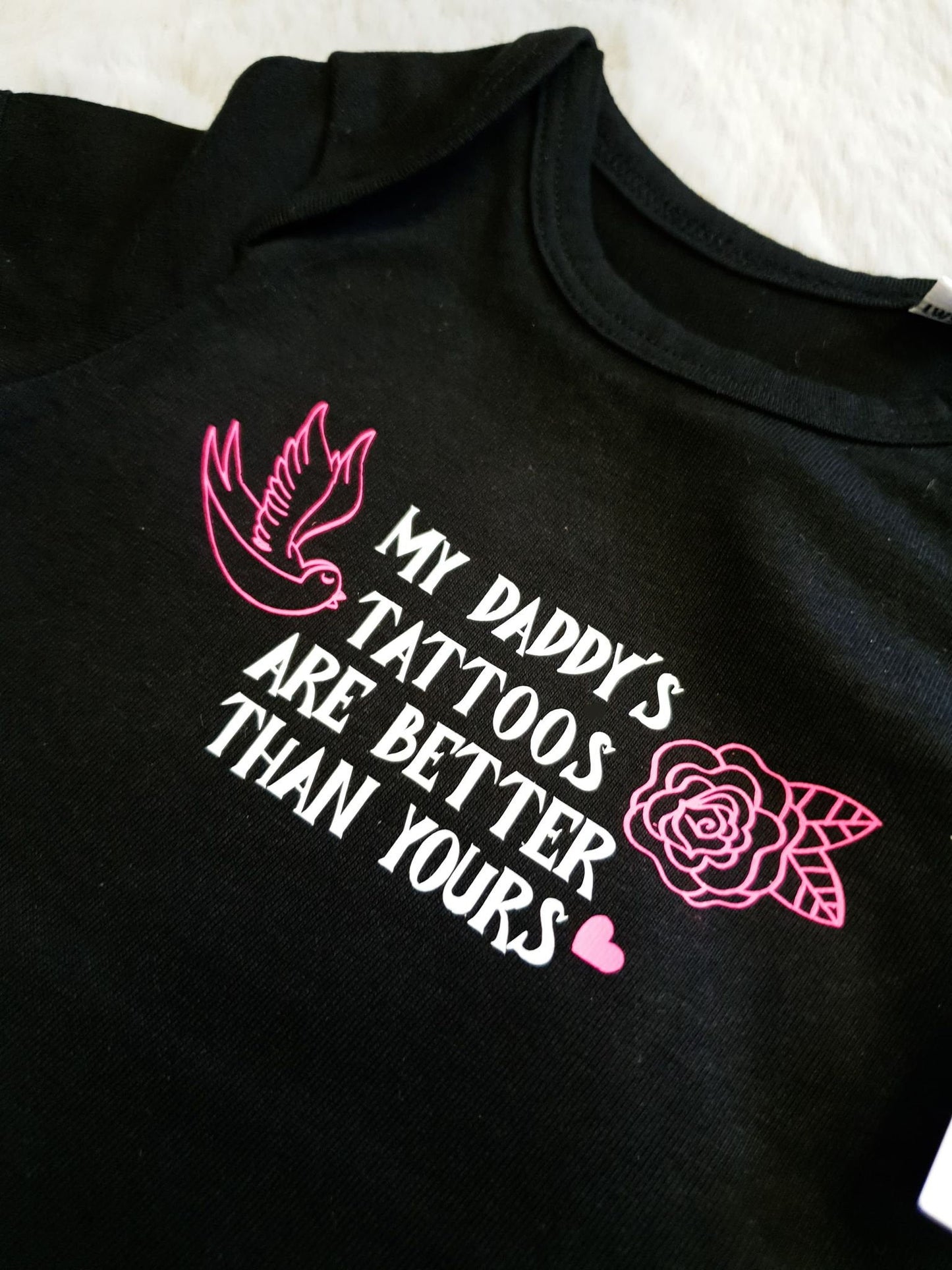 My Daddy's Tattoos Baby Vest