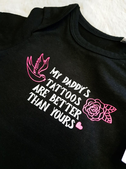 My Daddy's Tattoos Baby Vest