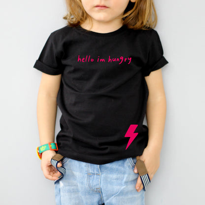 Hello, I'm Hungry  - Kids T-shirt