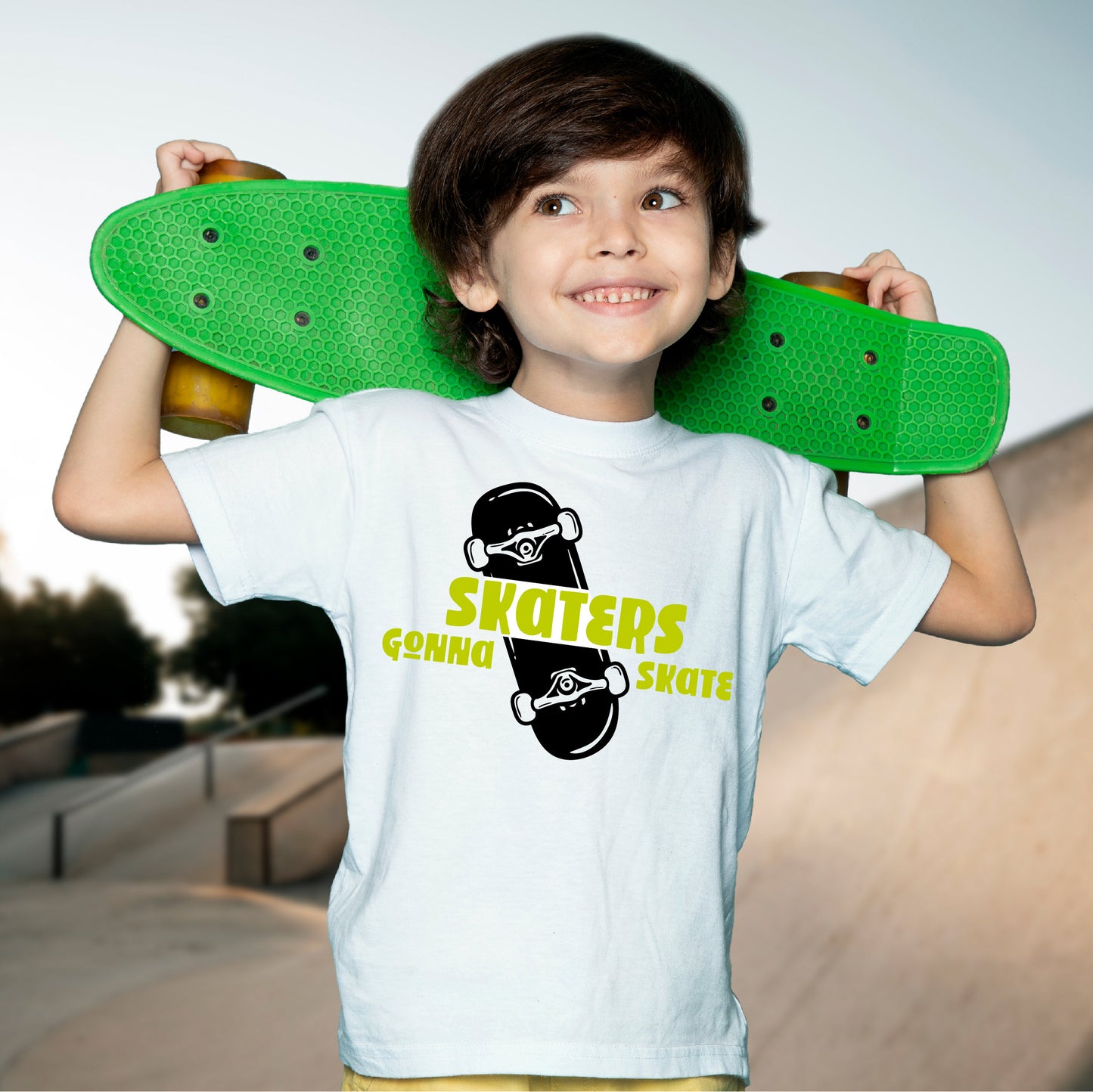 Skaters Gonna Skate - Kids T-shirt