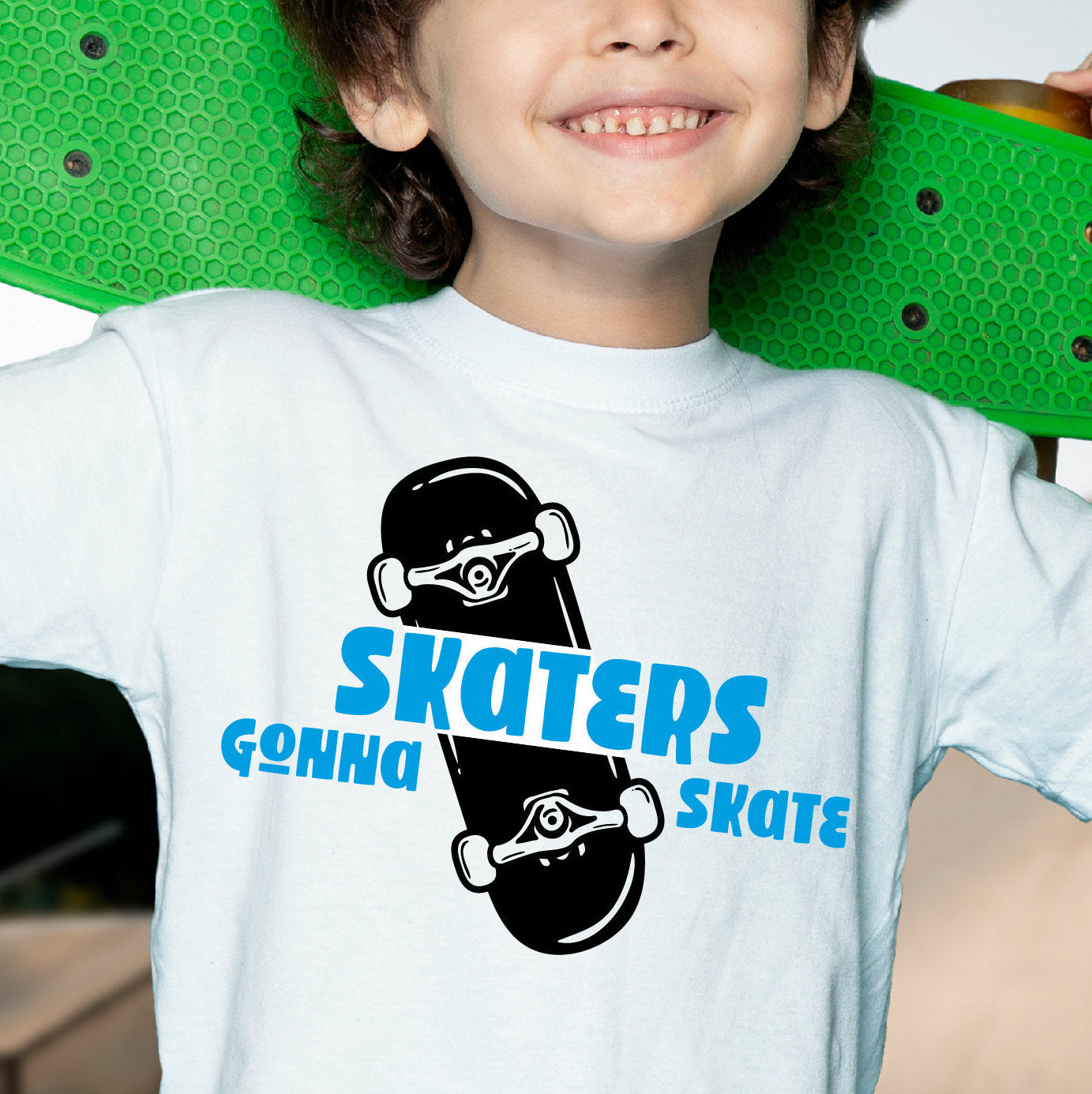 Skaters Gonna Skate - Kids T-shirt