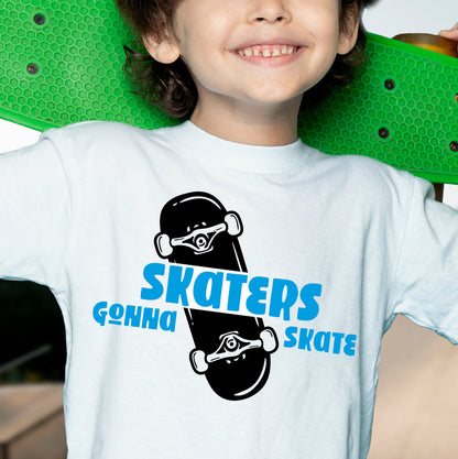 Skaters Gonna Skate - Kids T-shirt