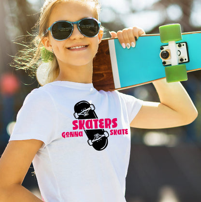 Skaters Gonna Skate - Kids T-shirt