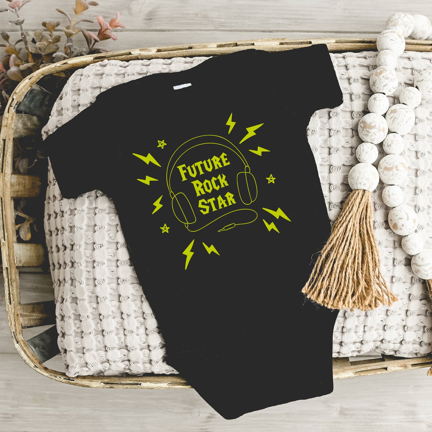 Future Rock Star Baby Vest