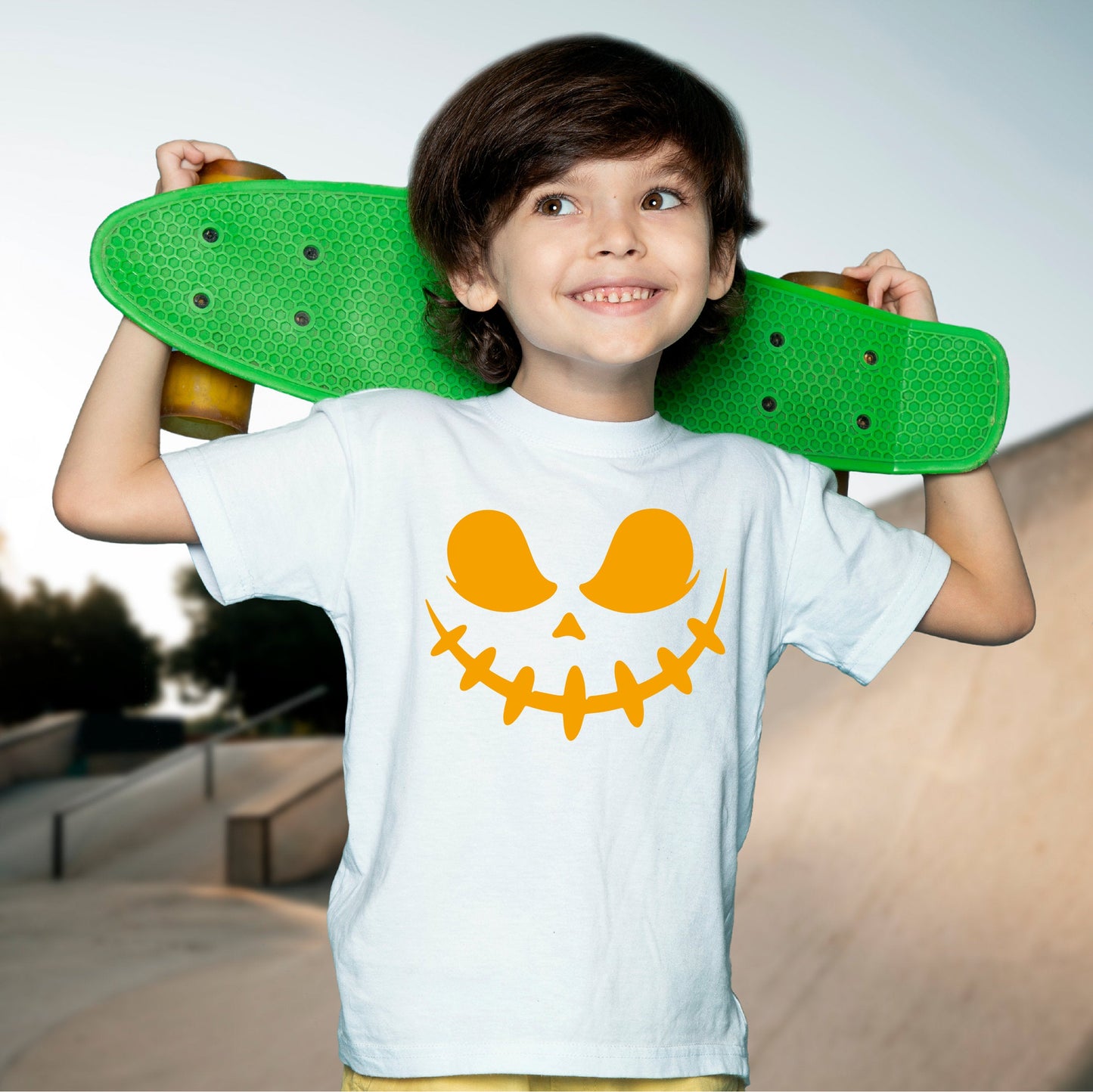 Scary Pumpkin - Kids T-shirt