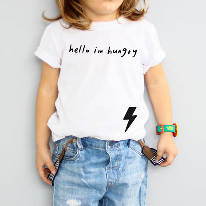 Hello, I'm Hungry  - Kids T-shirt