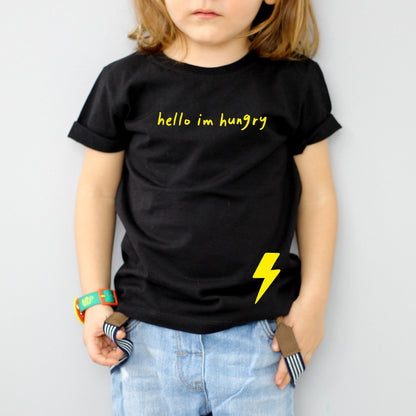 Hello, I'm Hungry  - Kids T-shirt