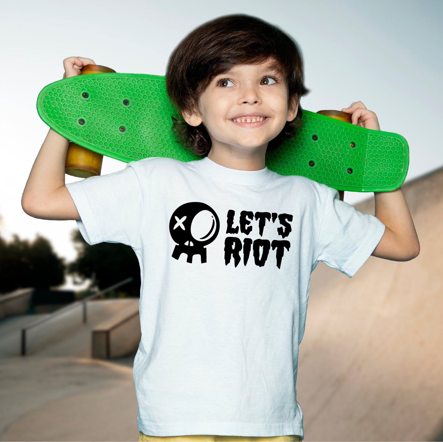 Let's Riot - Kids T-shirt