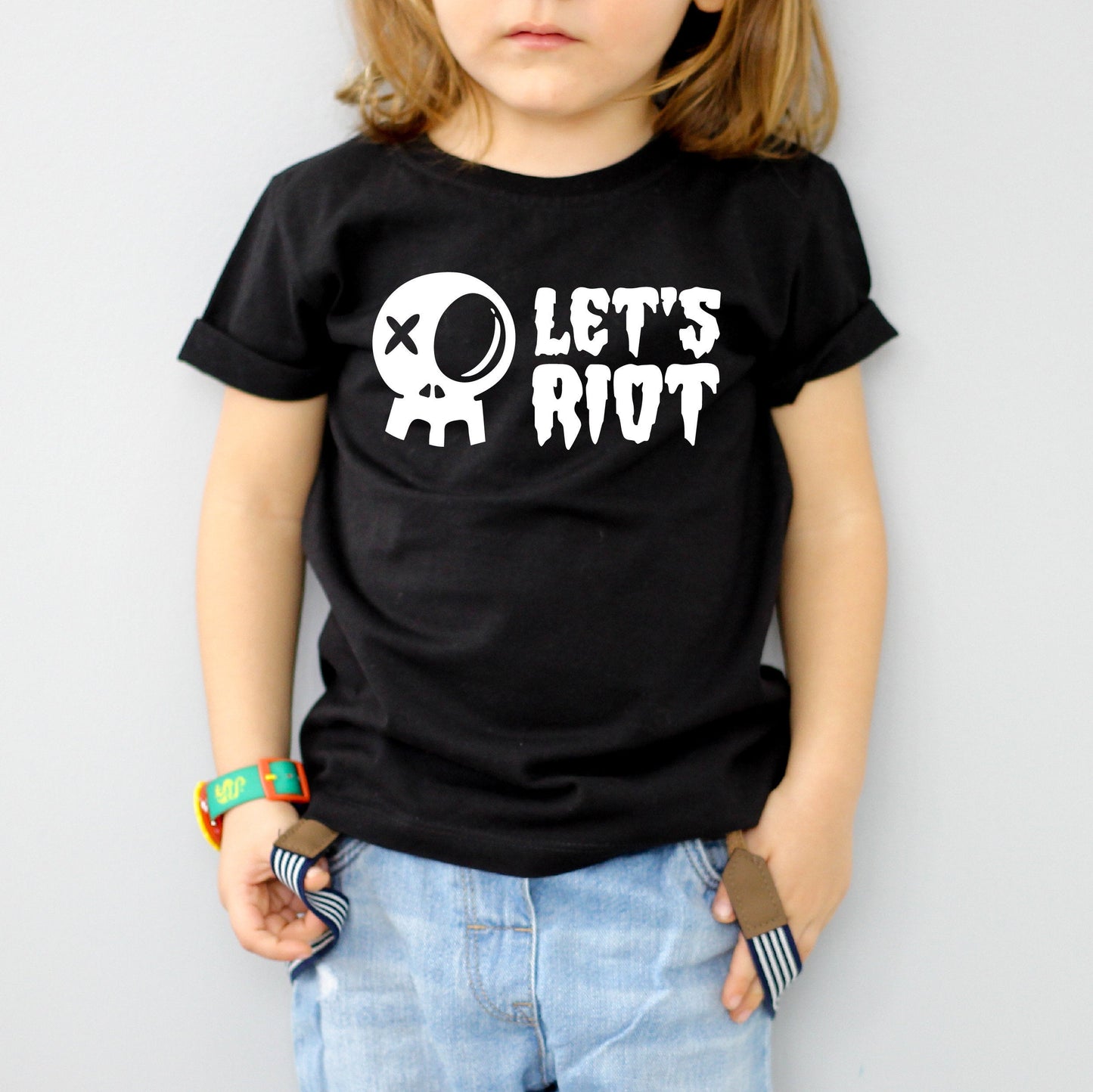 Let's Riot - Kids T-shirt