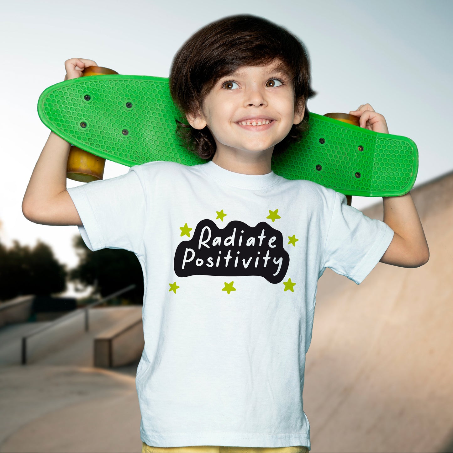 Radiate Positivity Kids T-shirt