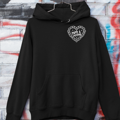 Cute & Psycho Overhead Hoodie