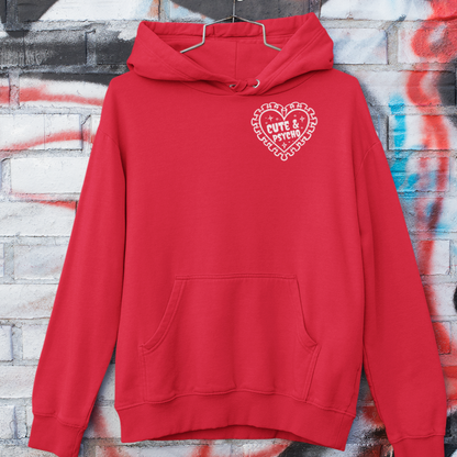 Cute & Psycho Overhead Hoodie