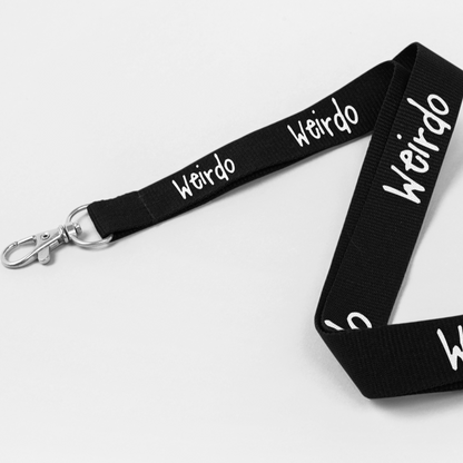 Bamboo Lanyard - Weirdo