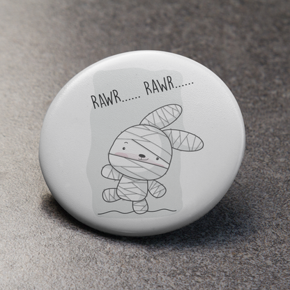 Rawr Rawr Rabbit - Pin Badge