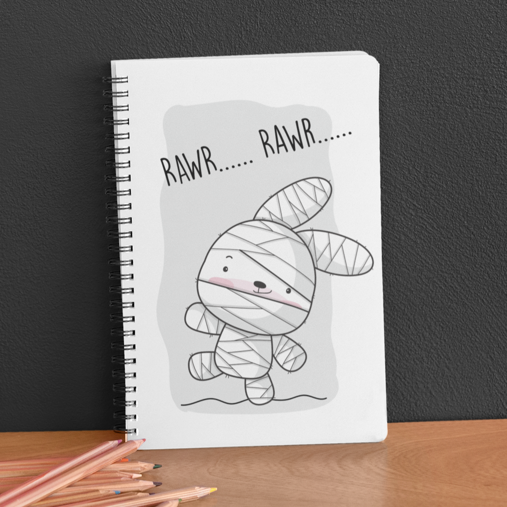 Raw Raw Rabbit Notebook