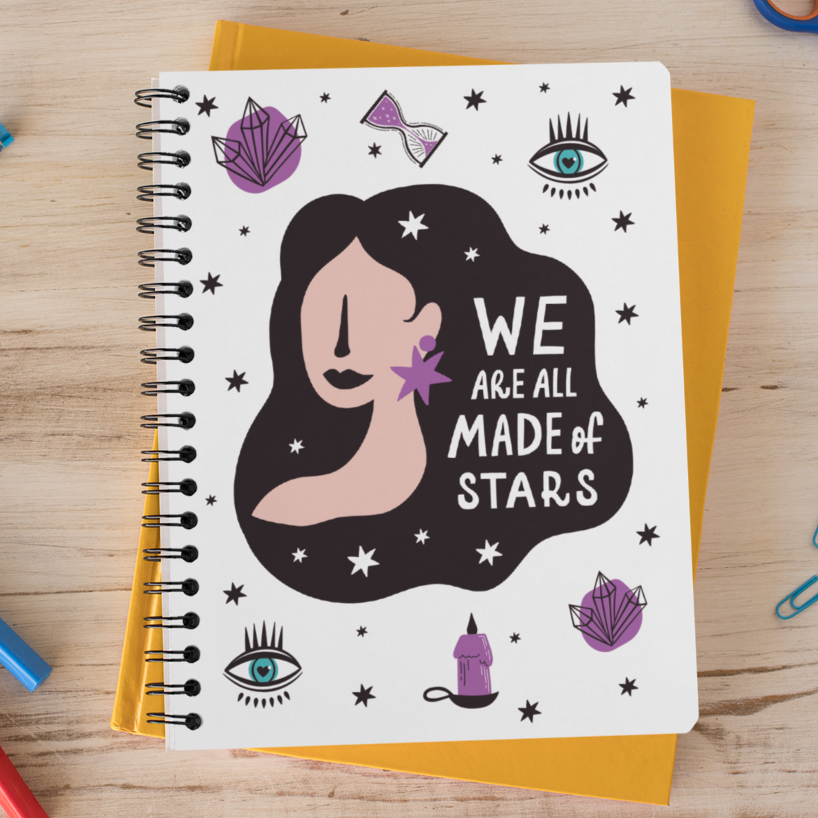 We Are All Made Of Stars Notebook