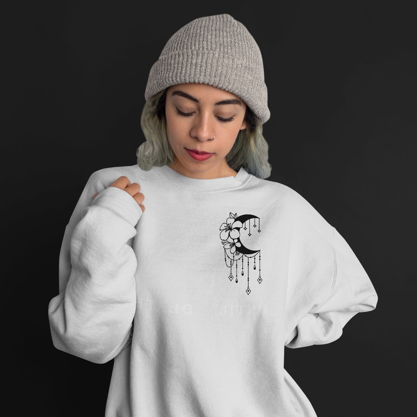 Celestial Moon Sweatshirt