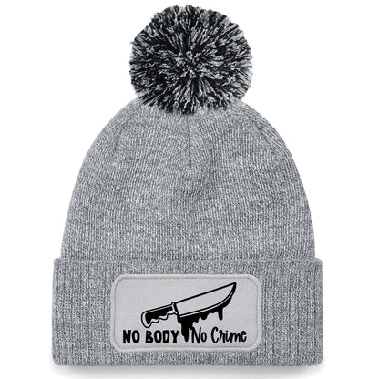 No Body No Crime Beanie Hat