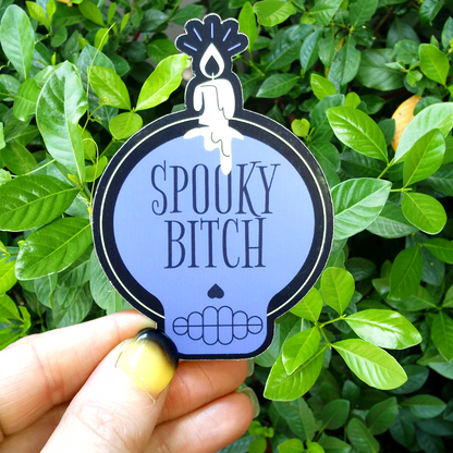 Spooky Bitch Vinyl Sticker