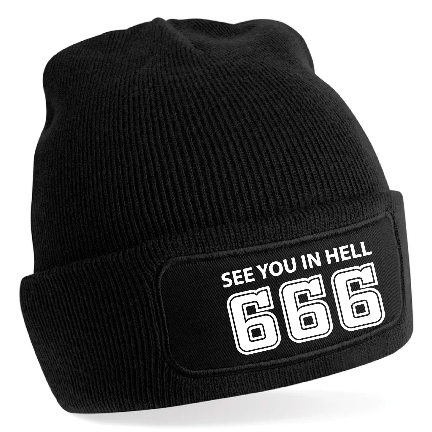 See You In Hell Beanie Hat