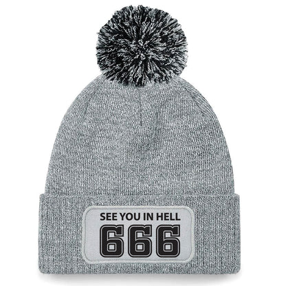 See You In Hell Beanie Hat