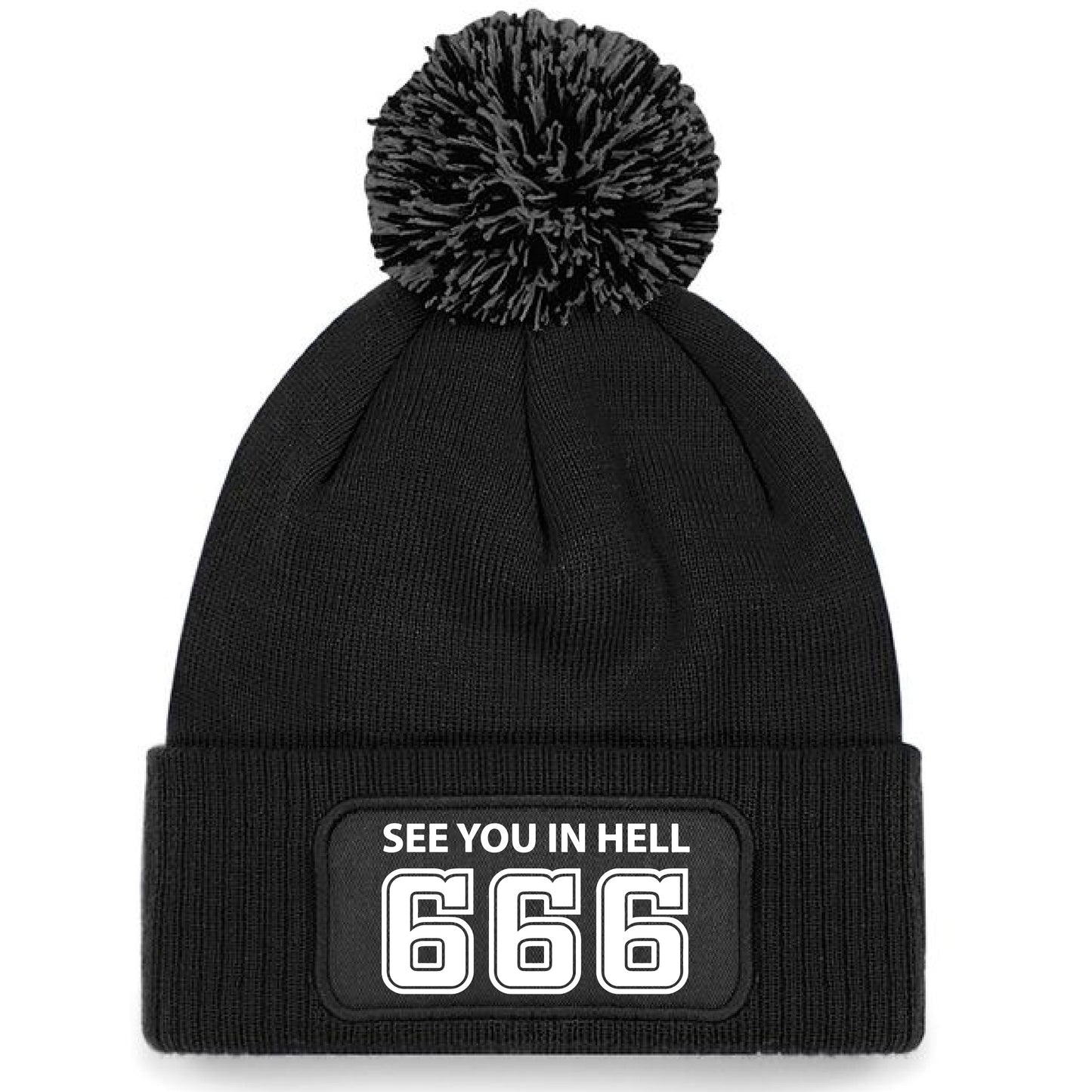 See You In Hell Beanie Hat