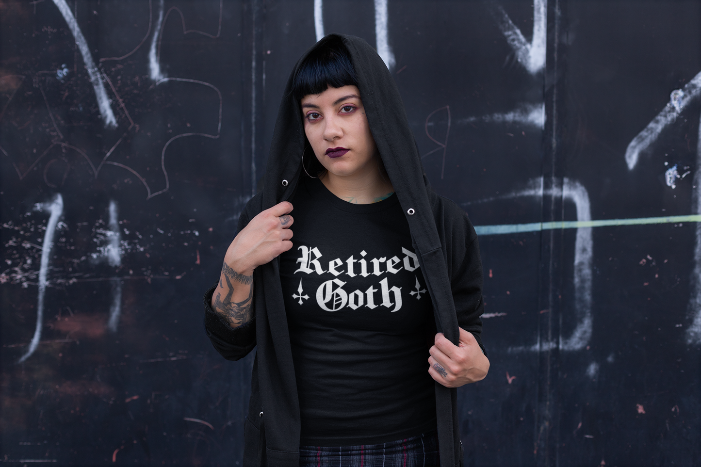 Retired Goth Relaxed Fit Tee