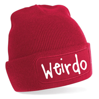 Weirdo Patch Beanie Hat