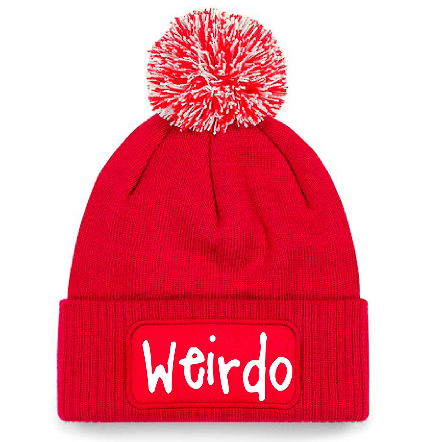 Weirdo Patch Beanie Hat